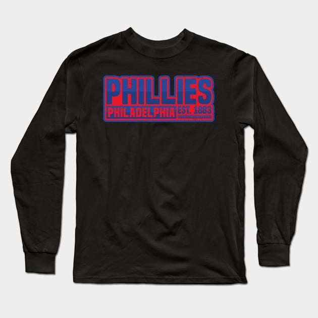 Philadelphia Phillies 02 Long Sleeve T-Shirt by yasminkul